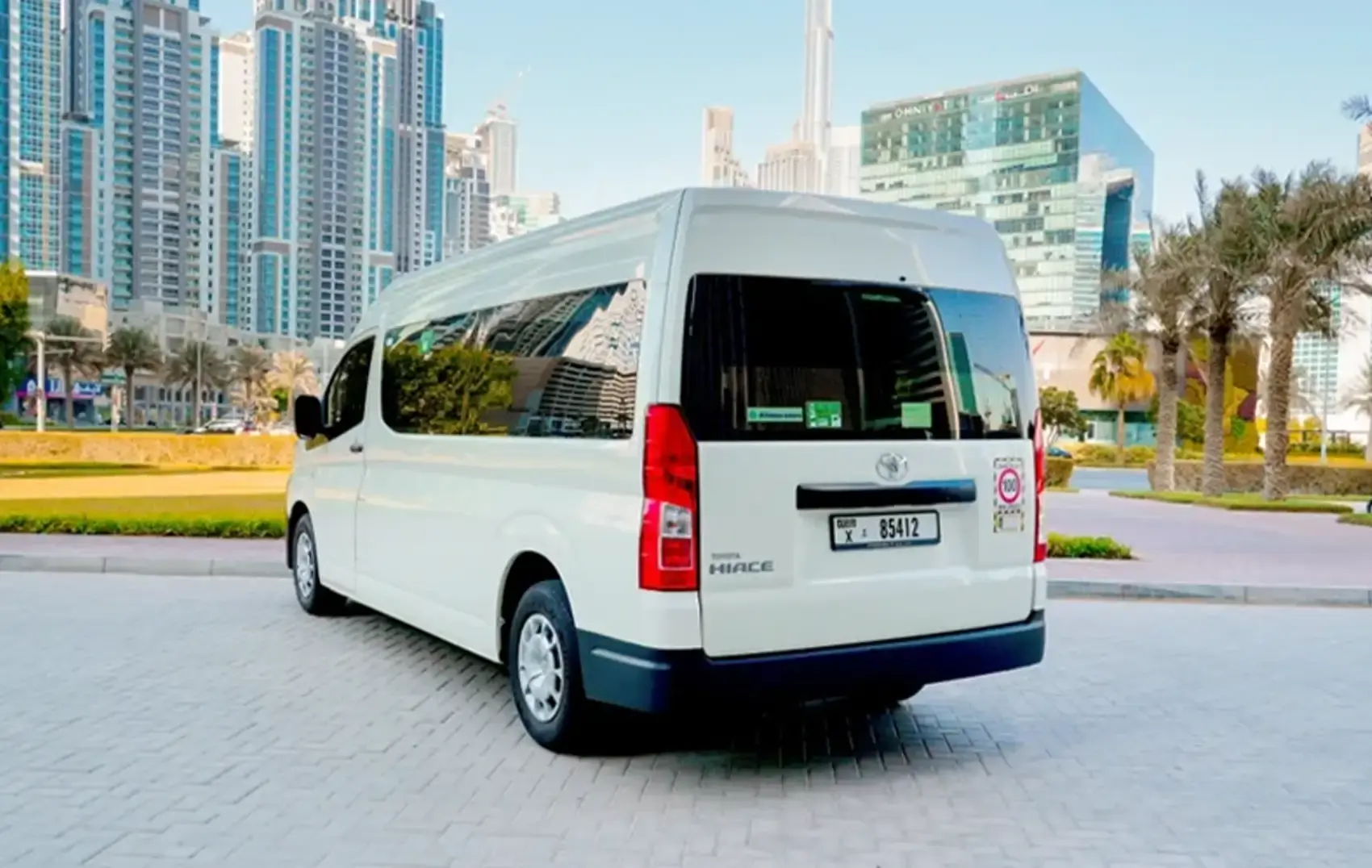 Toyota Hiace rental Dubai, Hiace for rent Dubai from 400 AED ...