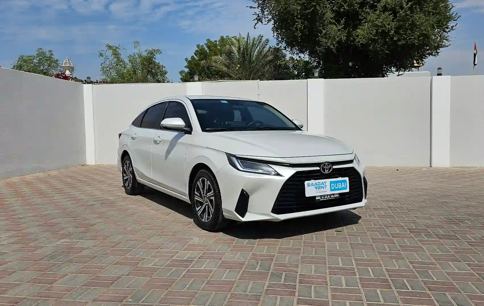 Rent a Toyota Yaris in Dubai | Book Online ...