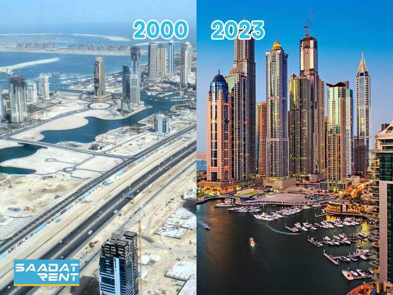 Dubai before and after What did Dubai look like in the past?