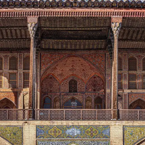 the terrace of ali qapu palace