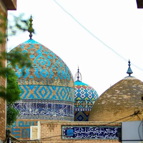 view of sheikh safi tomb