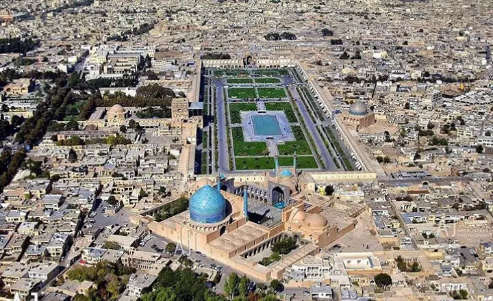 view of naqshe jahan in isfahan