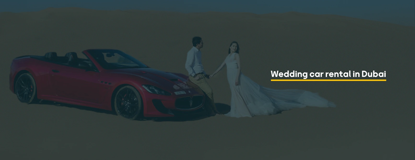 Wedding Car Rental in Dubai, Luxury Wedding Car DUBAI