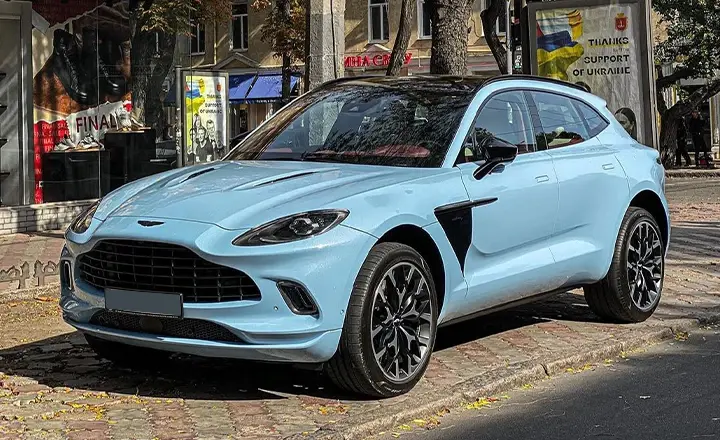 Aston Martin DBX Rental in Dubai