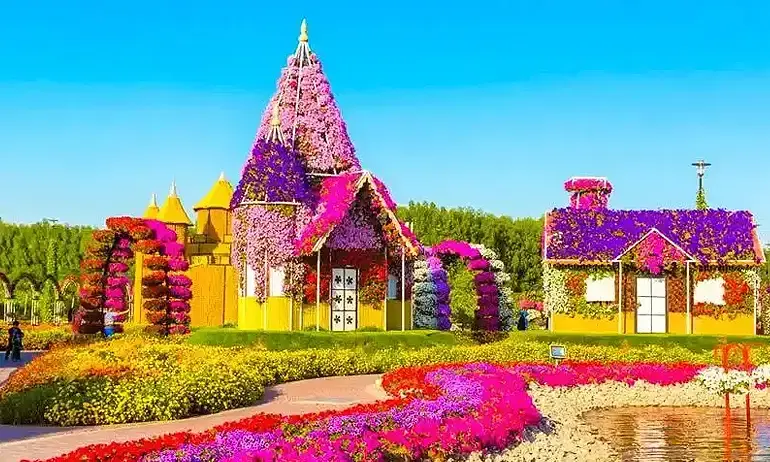 Is the Miracle Flower Garden expensive for entertainment?