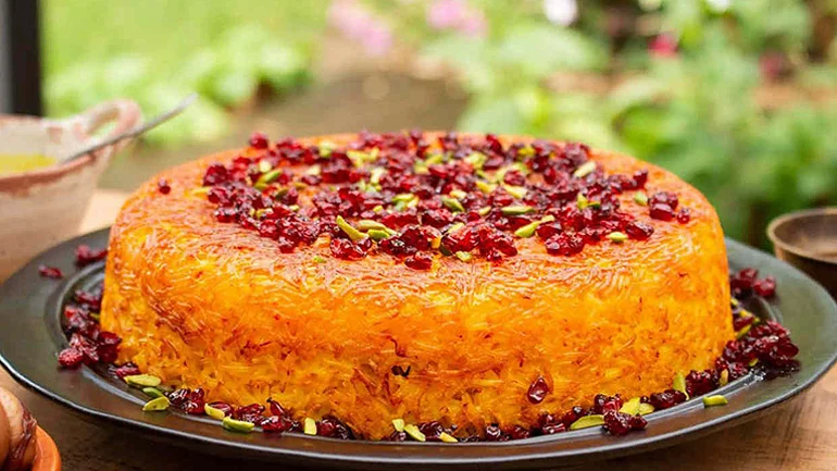 Tahchin, the best Persian foods