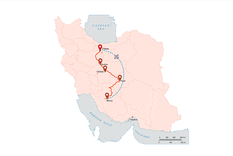 تور خصوصی در ایران با راننده