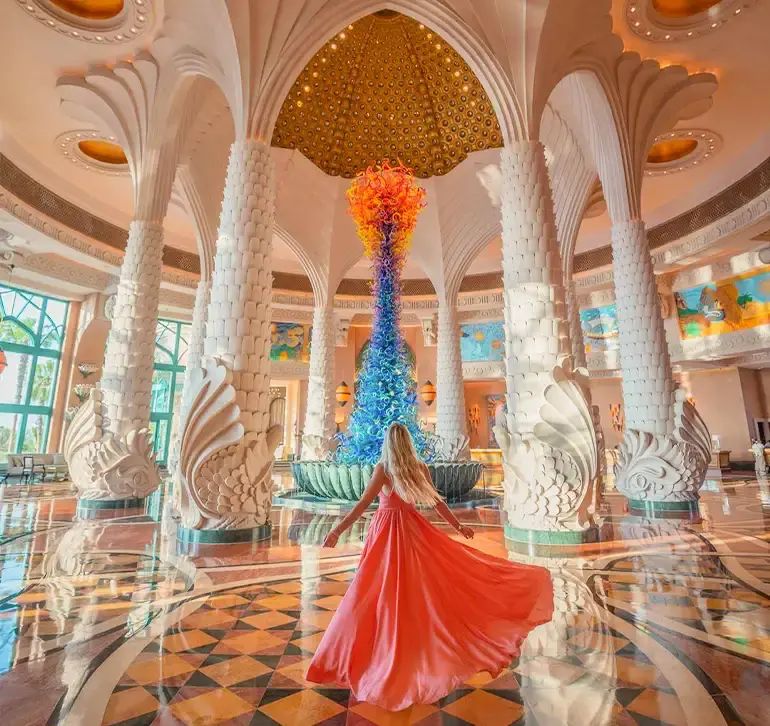 هتل آتلانتیس دبی، لوکیشن جذاب برای عکاسی در دبی